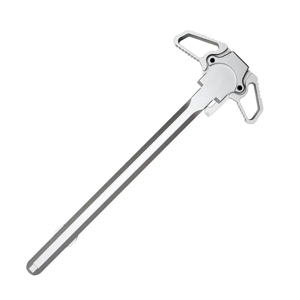Anodized Ambi. Charging Handle - AR Platform (9 COLORS) - Silver