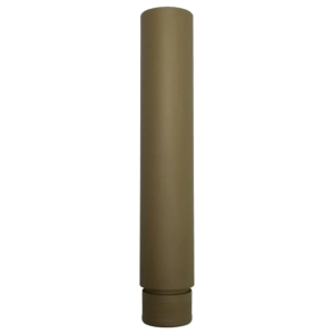 Fake Suppressor Barrel Extension 5.56 (.223) | Extends Past Barrel | 1/2x28 - FDE