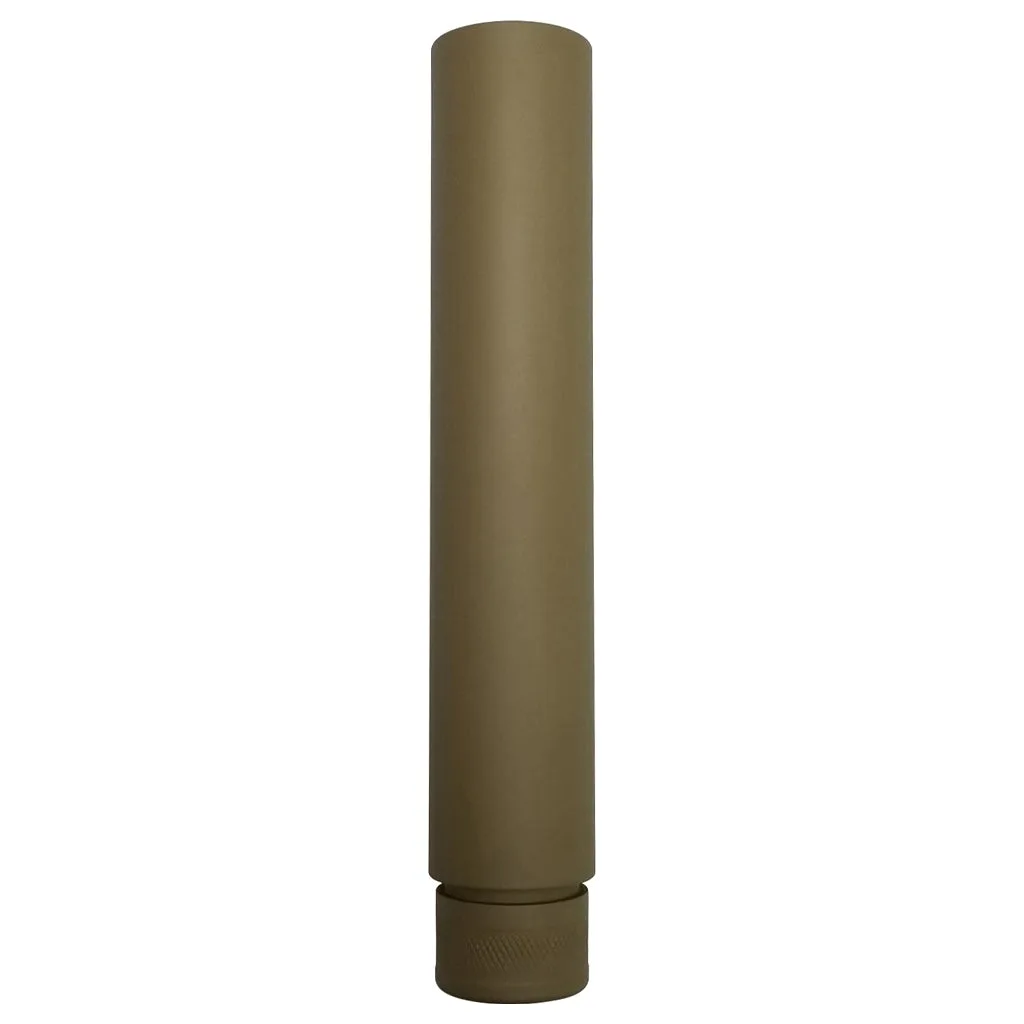 Fake Suppressor Barrel Extension 5.56 (.223) | Extends Past Barrel | 1/2x28 - FDE