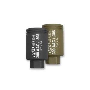 FLASH CONE: 300AAC/.308 - 3 LENGTHS - Black, Medium
