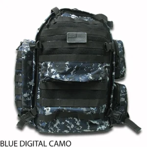 NEXPAK Tactical Backpack ML007 (8 Color Options) - Blue Digital Camo