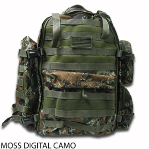 NEXPAK Tactical Backpack ML007 (8 Color Options) - Moss Digital Camo