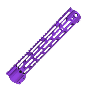 XTS-ADZ12 12" M-LOK RAILS - 7 ANODIZED COLORS - Purple