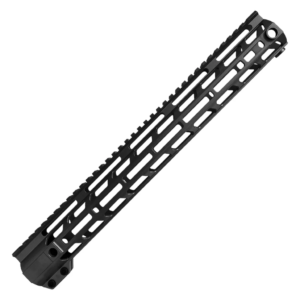 XTS-ADZ15 15" M-LOK RAIL - 7 ANODIZED COLORS - Black