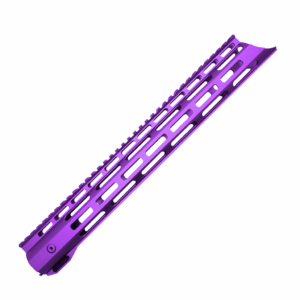XTS-MLK15: 15" M-LOK Anodized Rail (SLANT NOSE)