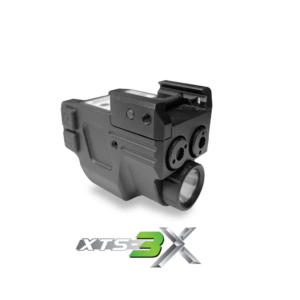 Pistol Dual Laser Flashlight XTS-3X
