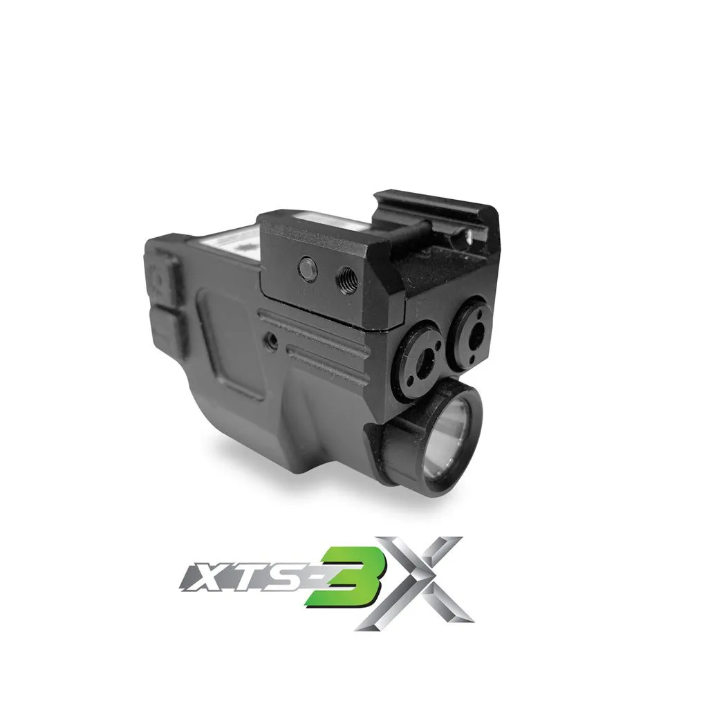Pistol Dual Laser Flashlight XTS-3X