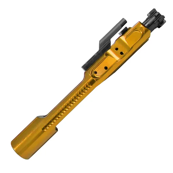 BCG XTS BOLT CARRIER GROUP ANODIZED CARRIER BLUE, GOLD, PURPLE, Red - Gold