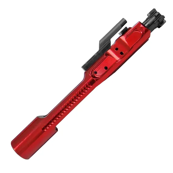 BCG XTS BOLT CARRIER GROUP ANODIZED CARRIER BLUE, GOLD, PURPLE, Red - Red