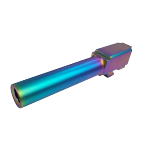 G19-BAR – GLOCK G19 GEN 1-5 CROWNED BLACK NITRIDE MATCH BARREL - Rainbow