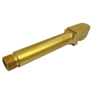 G19-BART – GLOCK G19 GEN 1-5 THREADED BLACK NITRIDE MATCH BARREL - Gold