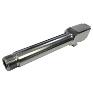 G19-BART – GLOCK G19 GEN 1-5 THREADED BLACK NITRIDE MATCH BARREL - Silver