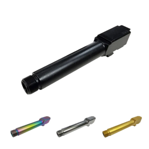 G19-BART – GLOCK G19 GEN 1-5 THREADED BLACK NITRIDE MATCH BARREL
