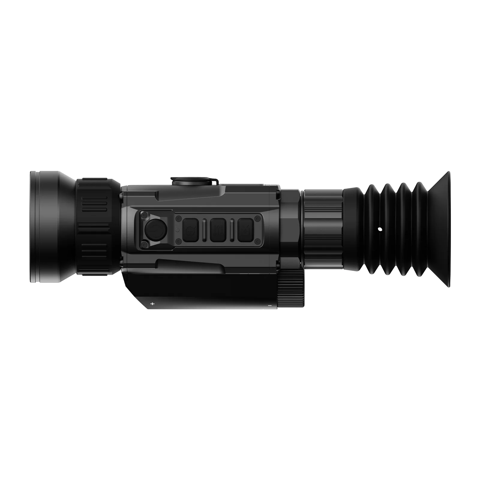 DNT Optics HS650R HYDRA-LRF Multi-Function Thermal Scope with Laser Rangefinder, Ballistic Calculator, 640x512 Sensor, 50mm Lens, Clip-On Scope & Handheld Monocular - Image 3