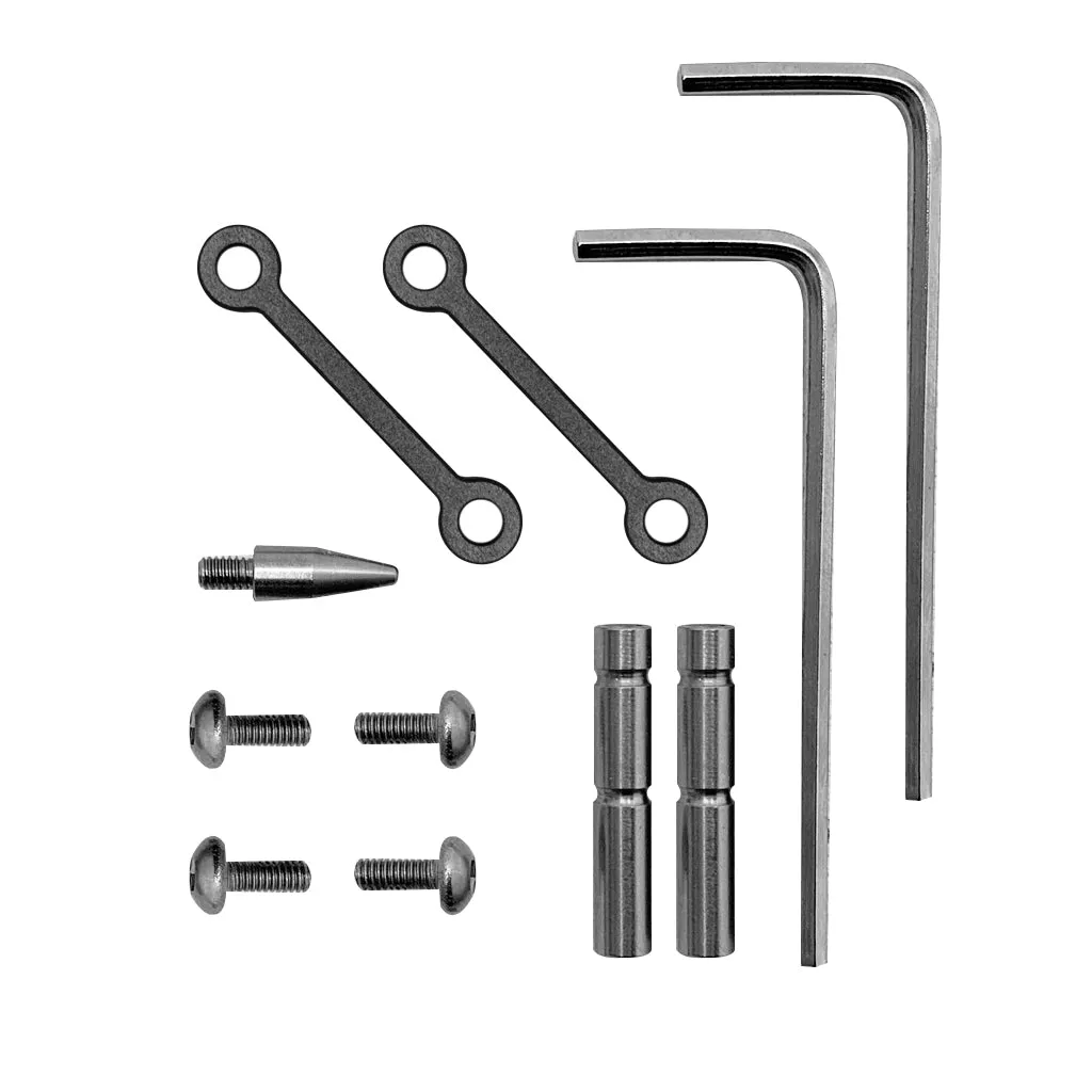 XTS-AWP Anodized Anti-Walk Pin Set - Multiple Colors - Black