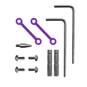 XTS-AWP Anodized Anti-Walk Pin Set - Multiple Colors - Purple