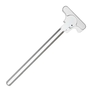 COLORED AR15 CHARGING HANDLE ANODIZED - Silver