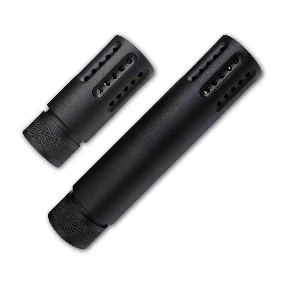 MZ-FSFH22L FAKE SUPPRESSOR/FLASH HIDER .223/5.56 NATO 1/2 x 28 or .30 / .308 5/8 x 24