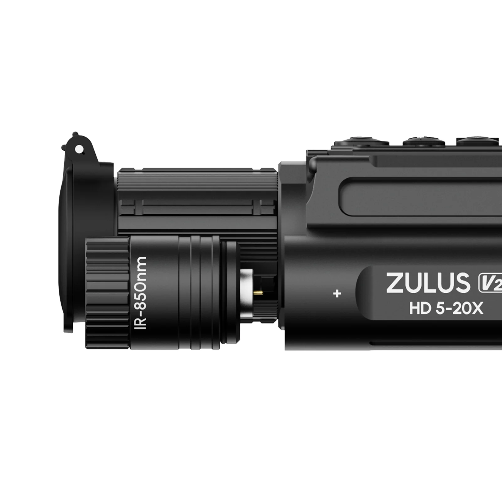DNT Optics ZHD520-V2 ZULUS HD V2 5-20x Digital Day/Night Vision Scope with Sony STARVIS 2 Sensor, Micro-OLED Display, IR Illuminator, 32GB Memory - Image 5