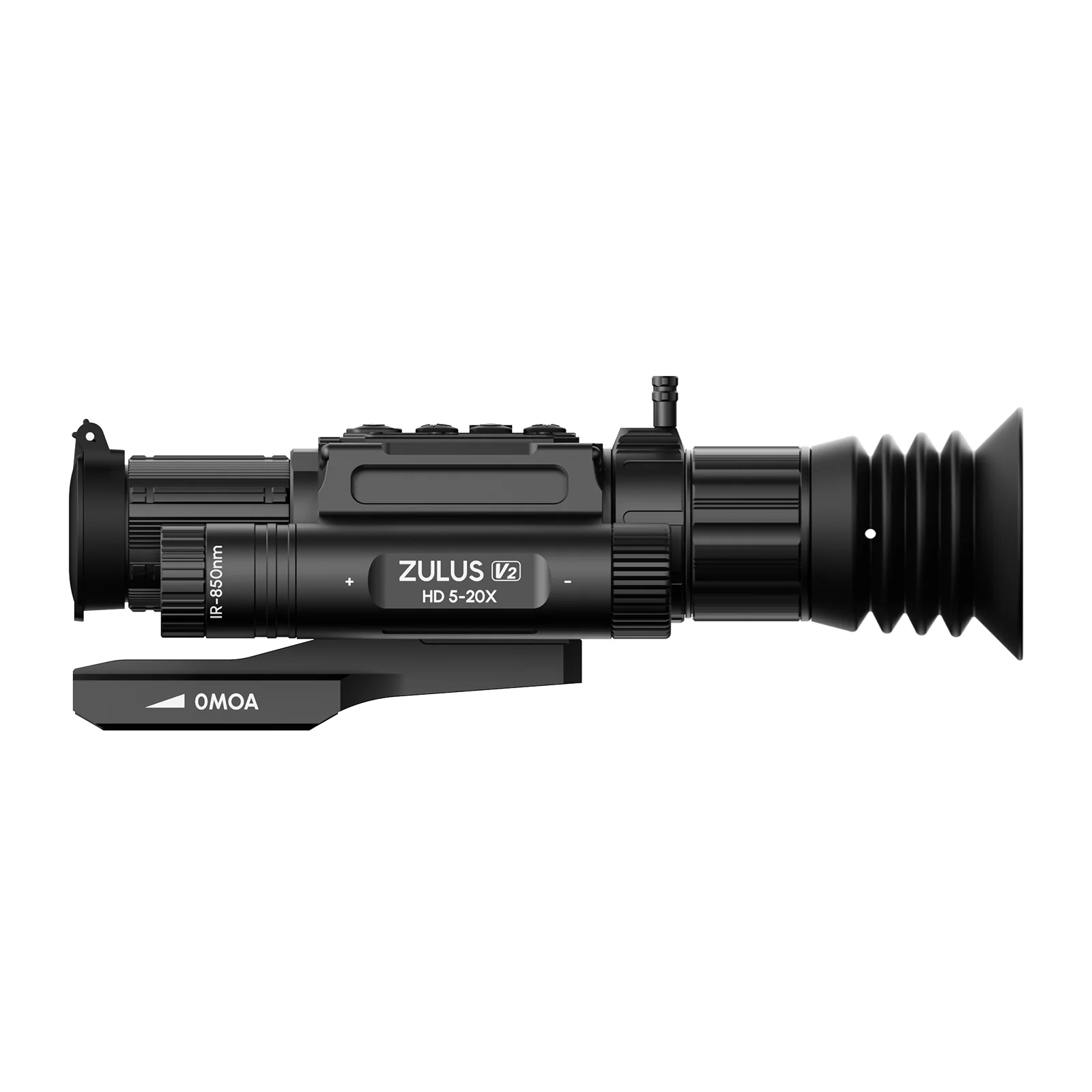 DNT Optics ZHD520-V2 ZULUS HD V2 5-20x Digital Day/Night Vision Scope with Sony STARVIS 2 Sensor, Micro-OLED Display, IR Illuminator, 32GB Memory - Image 4