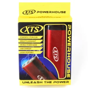 XTS-PB POWERHOUSE STUN GUN - Red